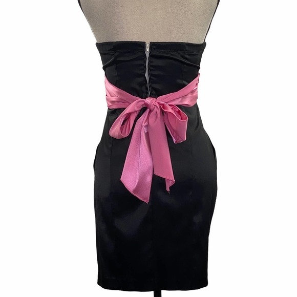 RUBY Rox Colorblock Strapless Mini Dress Size 3 - Picture 2 of 11